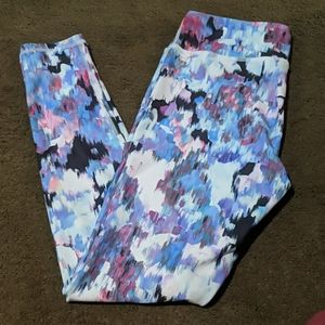 • Fabletics Multi-Colored Yoga Pants •